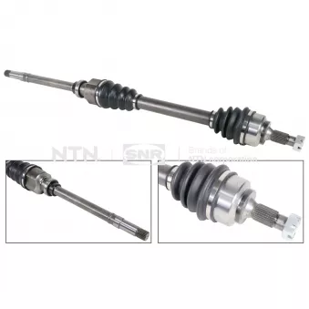 Arbre de transmission avant droit SNR DK59.007