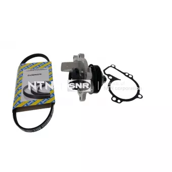 Pompe à eau+Jeu de courroie trapézoïdale à nervures SNR