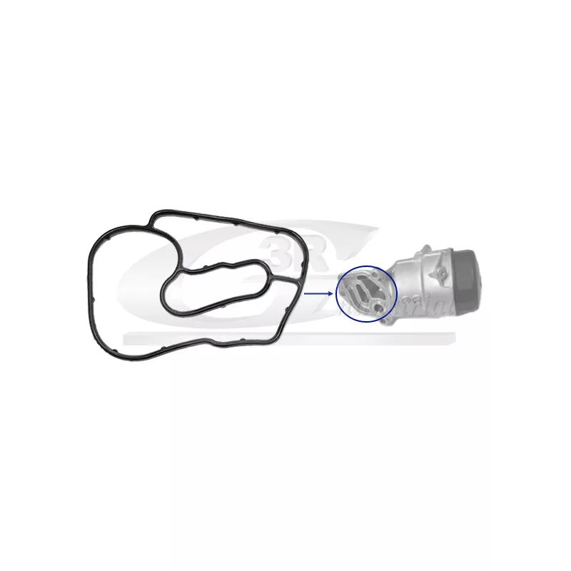 Joint d'étanchéité, boîtier de filtre à huile 3RG 80570