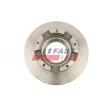 Jeu de 2 disques de frein avant FAST FT31533 - Visuel 1