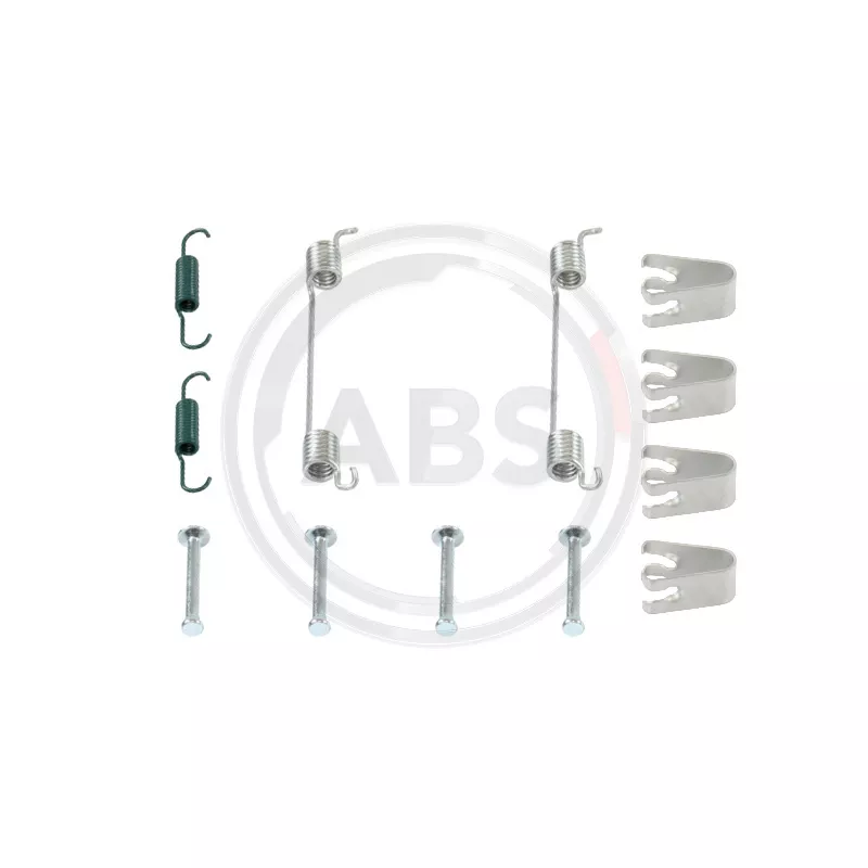 Kit d'accessoires, mâchoire de frein A.B.S. 0040Q