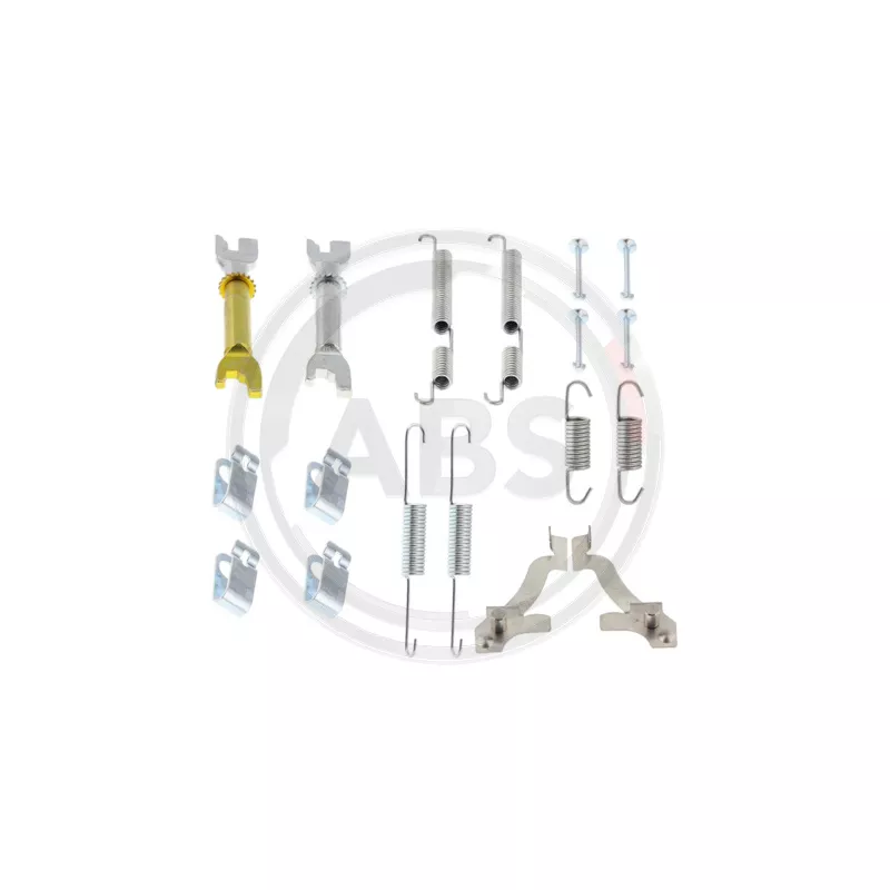 Kit d'accessoires, mâchoire de frein A.B.S. 0045SQ