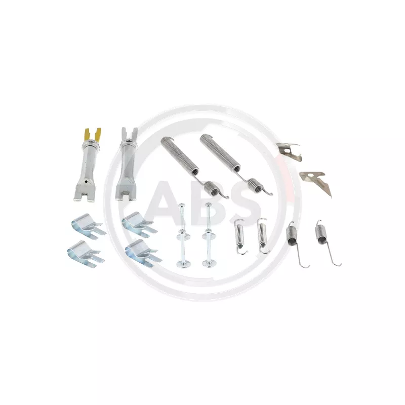 Kit d'accessoires, mâchoire de frein A.B.S. 0053SQ