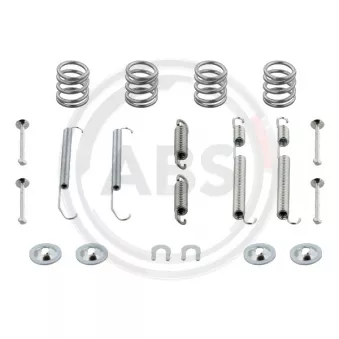 Kit d'accessoires, mâchoire de frein A.B.S. 0075Q