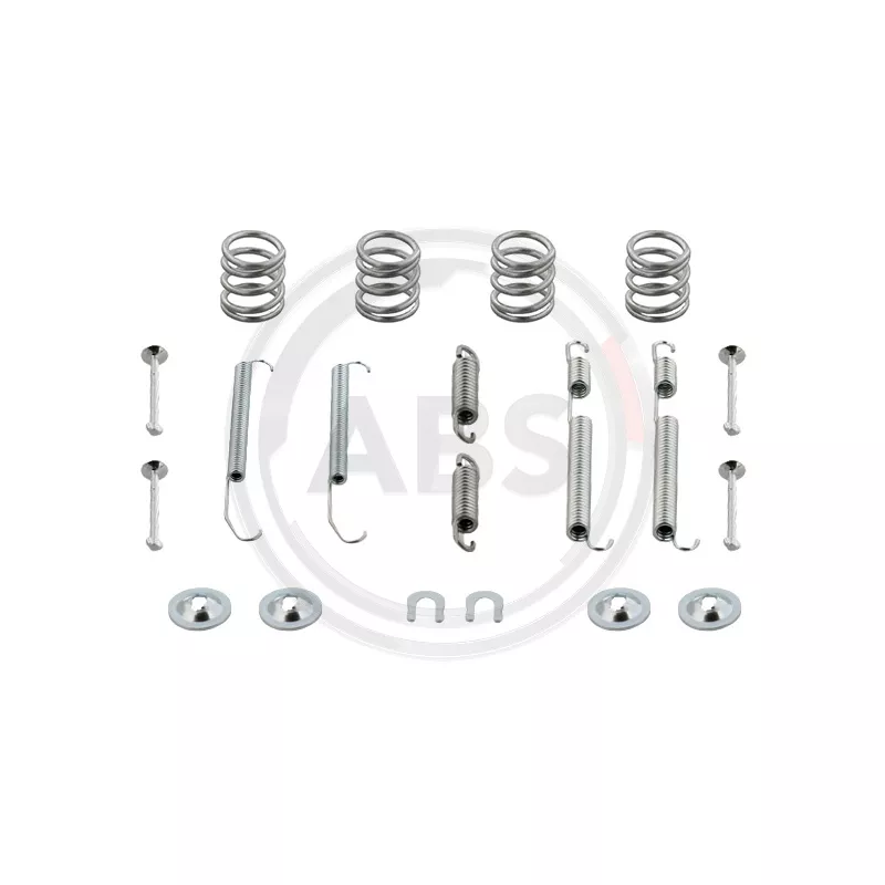 Kit d'accessoires, mâchoire de frein A.B.S. 0075Q