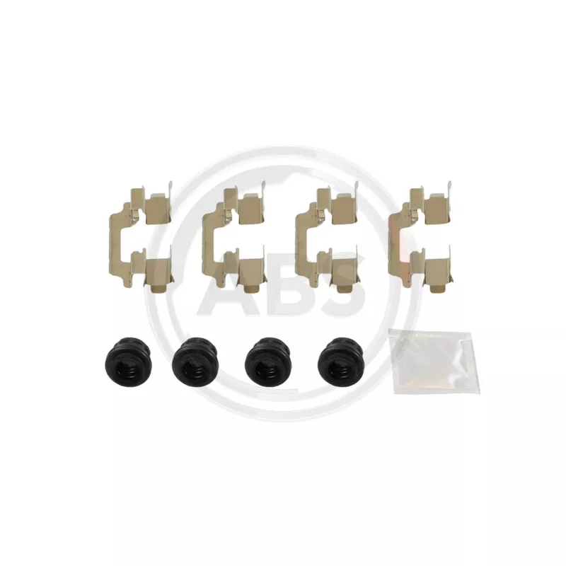 Kit d'accessoires, plaquette de frein à disque A.B.S. 0101Q