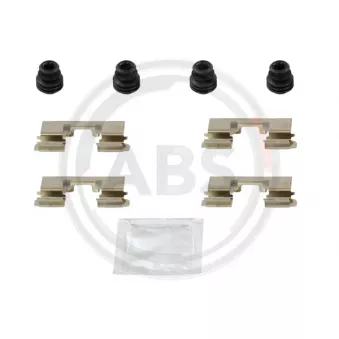 Kit d'accessoires, plaquette de frein à disque A.B.S. 0115Q