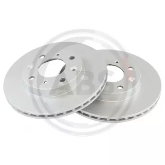 Jeu de 2 disques de frein avant A.B.S. 18546