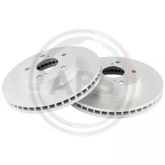Jeu de 2 disques de frein avant A.B.S.