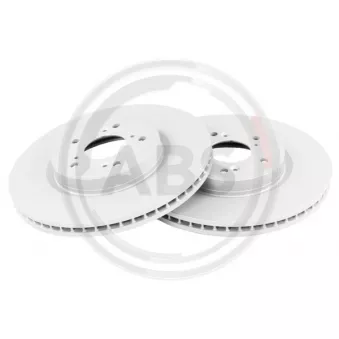 Jeu de 2 disques de frein avant A.B.S.