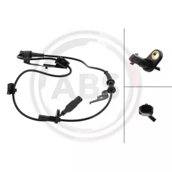 Capteur, vitesse de roue A.B.S. 32347