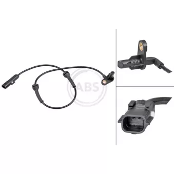 Capteur, vitesse de roue A.B.S.