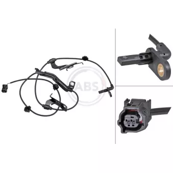 Capteur, vitesse de roue A.B.S. 33002
