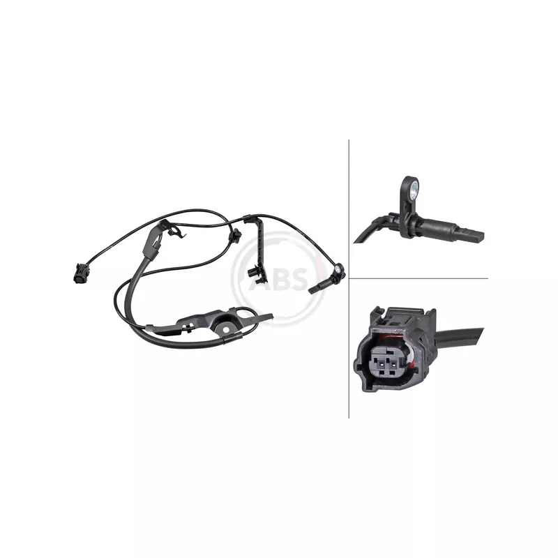Capteur, vitesse de roue A.B.S. 33004