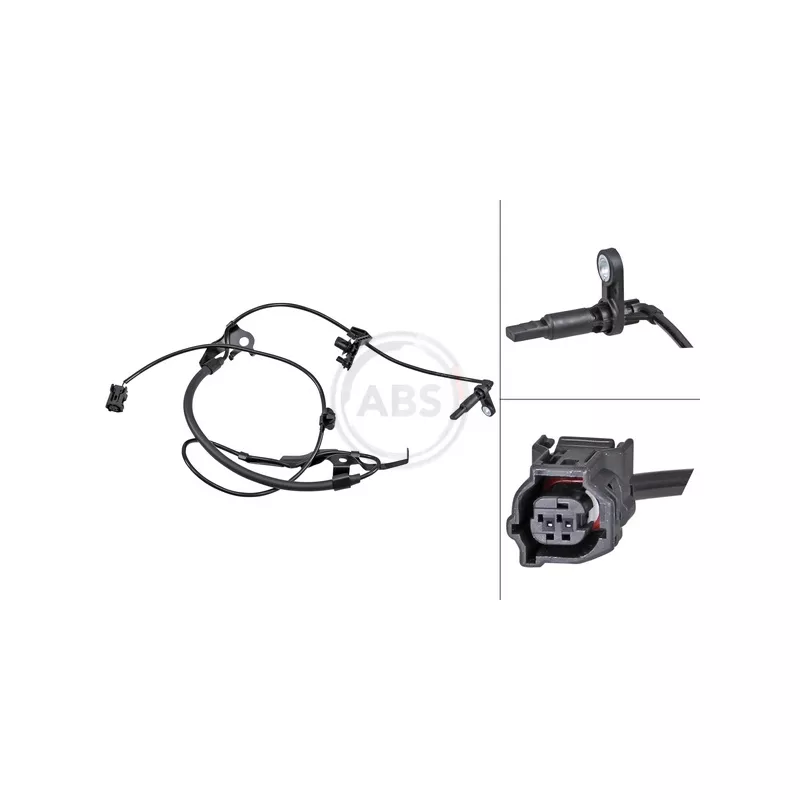 Capteur, vitesse de roue A.B.S. 33005