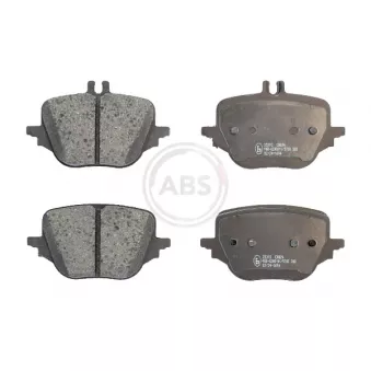 Jeu de 4 plaquettes de frein arrière A.B.S. 35393