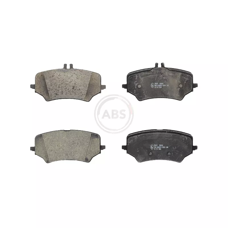 Jeu de 4 plaquettes de frein arrière A.B.S. 35431