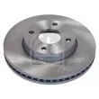 Jeu de 2 disques de frein avant FEBI BILSTEIN 105849 - Visuel 1