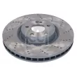 Jeu de 2 disques de frein avant FEBI BILSTEIN 107510 - Visuel 1