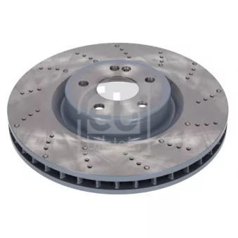 Jeu de 2 disques de frein avant FEBI BILSTEIN 107510