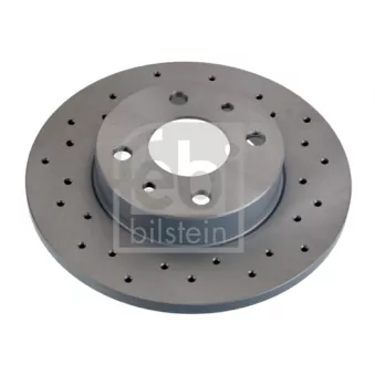 Jeu de 2 disques de frein arrière FEBI BILSTEIN 107724