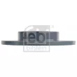 Jeu de 2 disques de frein arrière FEBI BILSTEIN 107724 - Visuel 3