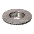 Jeu de 2 disques de frein avant FEBI BILSTEIN 108515 - Visuel 2