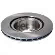 Jeu de 2 disques de frein avant FEBI BILSTEIN 177006 - Visuel 2