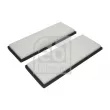 Kit de filtres, air d'habitacle FEBI BILSTEIN 182566 - Visuel 2