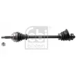 Arbre de transmission avant gauche FEBI BILSTEIN 182883 - Visuel 1