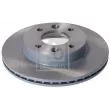 Jeu de 2 disques de frein avant FEBI BILSTEIN 184765 - Visuel 1