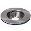 Jeu de 2 disques de frein avant FEBI BILSTEIN 184765 - Visuel 2