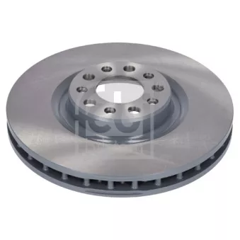 Jeu de 2 disques de frein avant FEBI BILSTEIN 186033