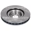 Jeu de 2 disques de frein avant FEBI BILSTEIN 186033 - Visuel 2