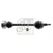 Arbre de transmission avant gauche FEBI BILSTEIN 186435 - Visuel 1