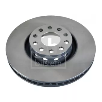 Jeu de 2 disques de frein avant FEBI BILSTEIN