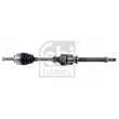 Arbre de transmission avant droit FEBI BILSTEIN 186591 - Visuel 1