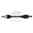 Arbre de transmission avant gauche FEBI BILSTEIN 186596 - Visuel 1