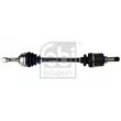 Arbre de transmission avant gauche FEBI BILSTEIN 186601 - Visuel 1
