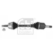 Arbre de transmission avant gauche FEBI BILSTEIN 186604 - Visuel 1