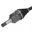 Arbre de transmission avant gauche FEBI BILSTEIN 186604 - Visuel 3