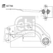 Bras de liaison, suspension de roue arrière gauche FEBI BILSTEIN 187788 - Visuel 3