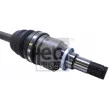 Arbre de transmission avant gauche FEBI BILSTEIN 188139 - Visuel 3