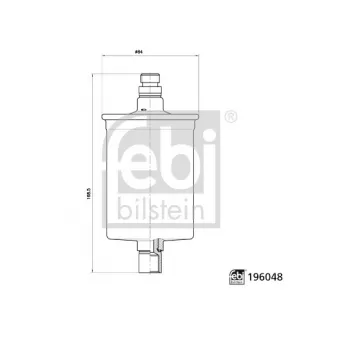 Filtre à carburant FEBI BILSTEIN