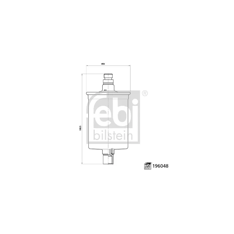 Filtre à carburant FEBI BILSTEIN 196048