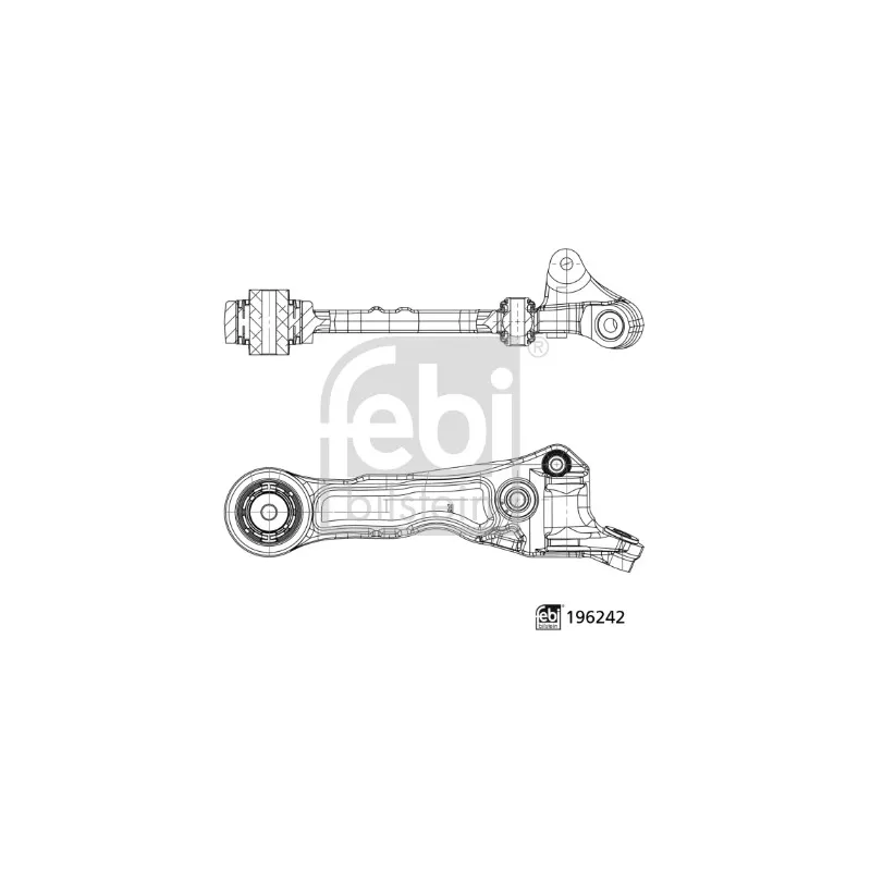 Bras de liaison, suspension de roue avant droit FEBI BILSTEIN 196242