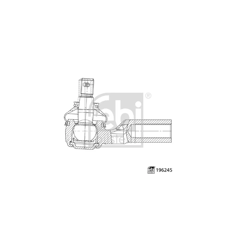 Rotule de barre de connexion avant FEBI BILSTEIN 196245