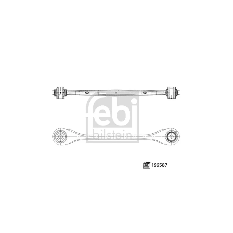 Bras de liaison, suspension de roue arrière droit FEBI BILSTEIN 196587