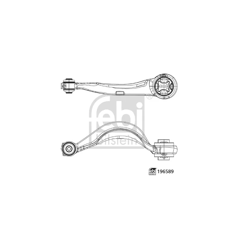 Bras de liaison, suspension de roue avant droit FEBI BILSTEIN 196589