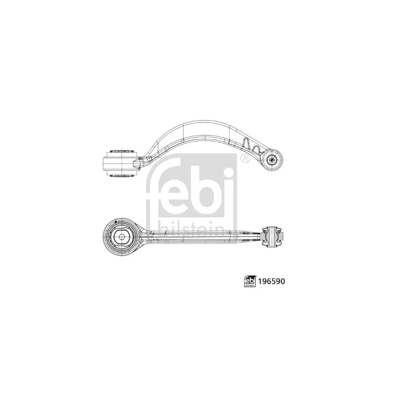 Triangle ou bras de suspension (train avant) FEBI BILSTEIN 196590